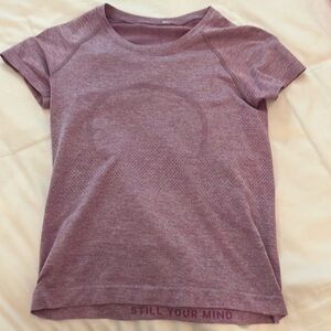 Lululemon Swiftly Tech Cropped short sleeve